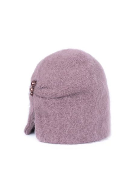 Zimní elegantní čepice růžová