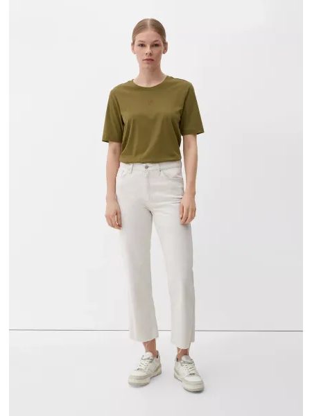 Dámské tričko s krátkým rukávem s.Oliver zelené