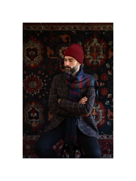 Dámská čepice Beskydy vínová