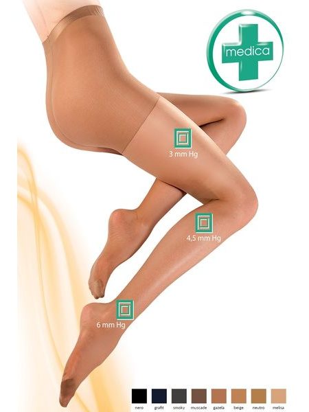 Dámské punčocháče Relax medica 20 den plus beige