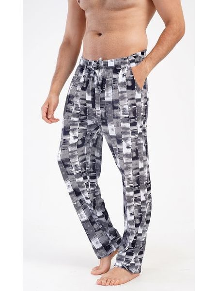 Pánské pyžamové kalhoty Petr - tmavě modrá