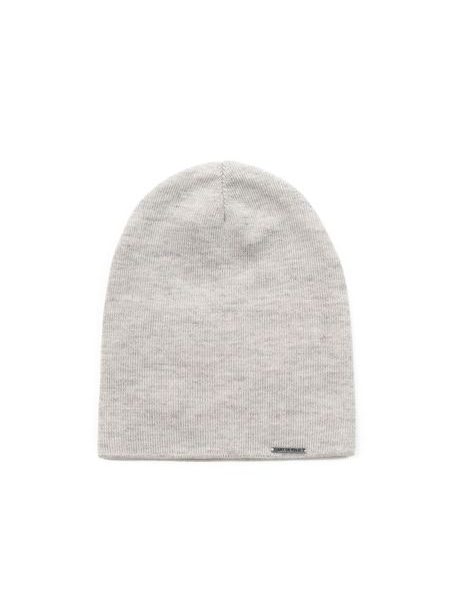 Jednoduchá čepice beanie béžová