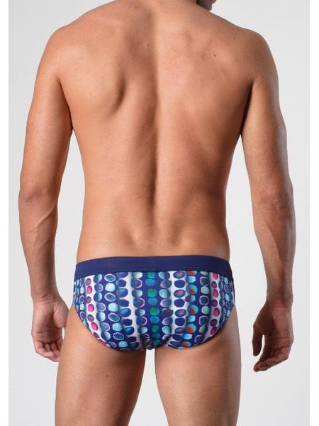 Pánské slipové plavky GERONIMO 1425 modré