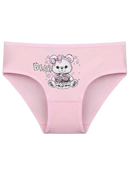Dětské kalhotky Bear - světle růžová