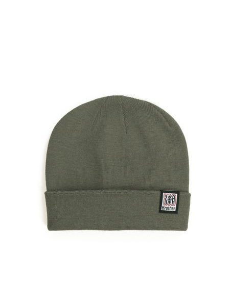 Čepice beanie dvojitá modrá