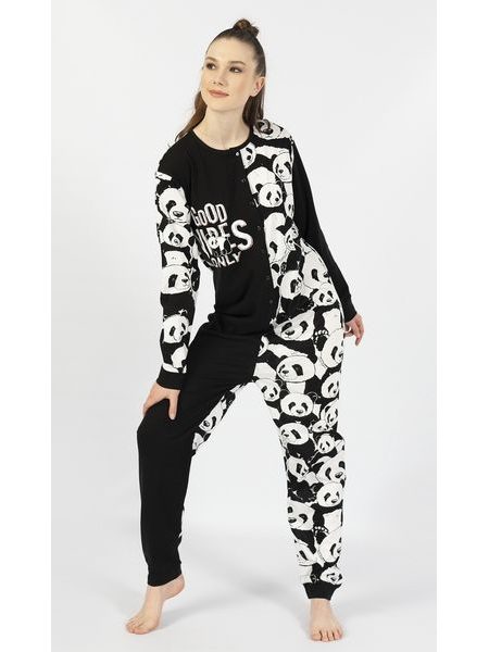 Dámský overal Good vibes - světle růžová