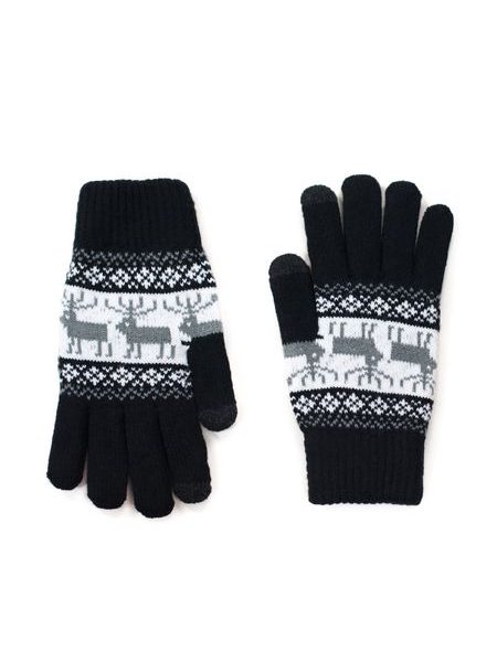 Zimní rukavice se soby