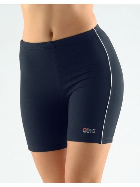 Dámské šortky krátké, dívčí, šité, klasické 93000P - lékořice ocelová