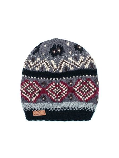 Unisex čepice se skandinávským vzorem