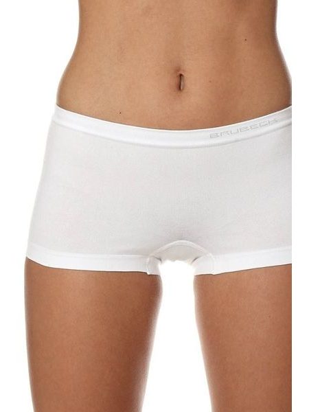 Dámské bezešvé boxerky Brubeck Comfort cotton bílé