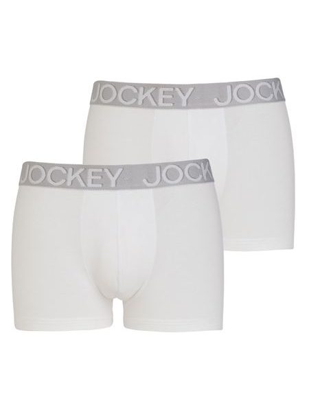 Pánské boxerky JOCKEY 3D-Innovations New 2pack bílé
