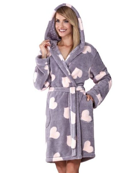 Dámský župan Kola se srdíčky