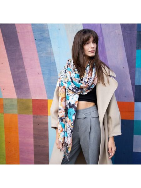 Šál Rozkvetlá zahrada