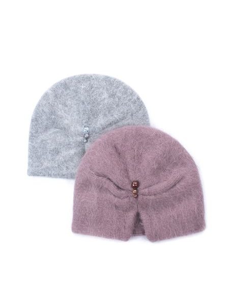 Zimní elegantní čepice růžová