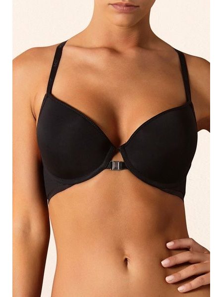 Push-up racerback podprsenka BRITNEY SPEARS Camellia černá