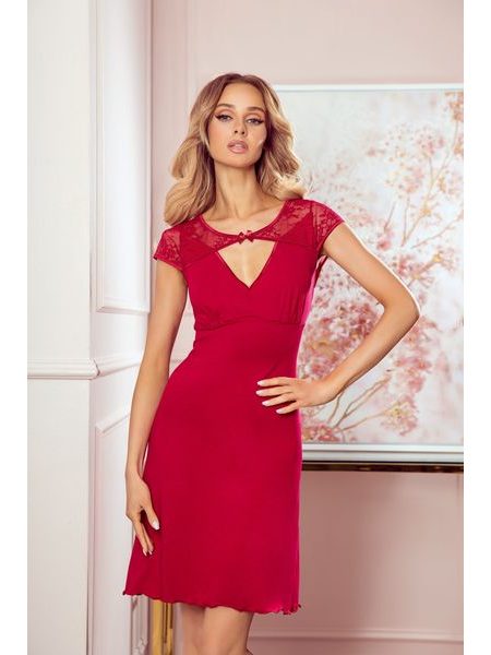 Noční košile Nika wine