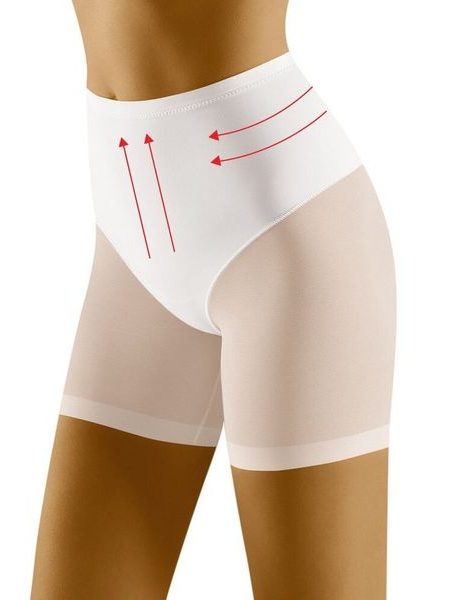 Stahovací kalhotky Relaxa bílé