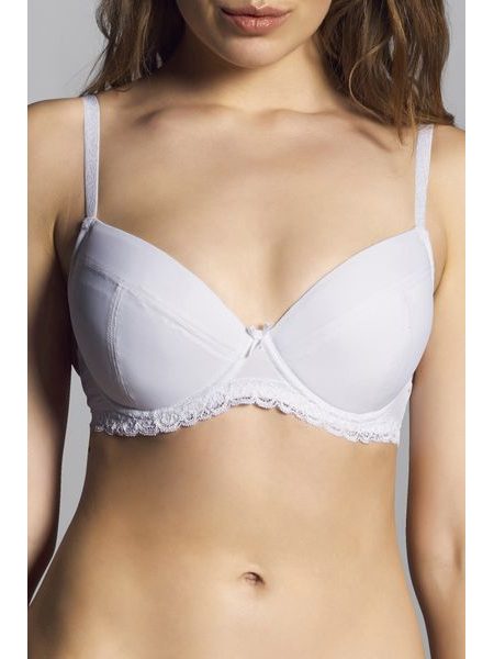 Podprsenka plunge CHANGE Camille bílá