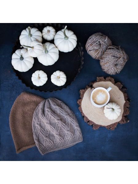 Tenká čepice na přechodné období černá