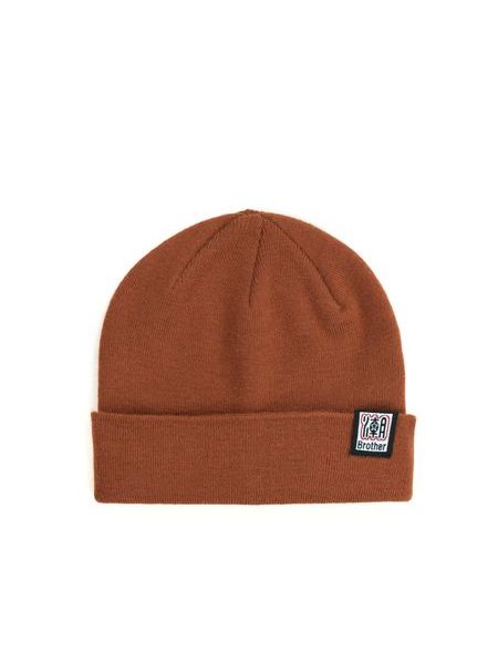 Čepice beanie dvojitá modrá