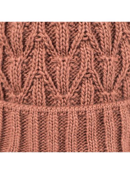 Čepice světlemodrá s bambulí