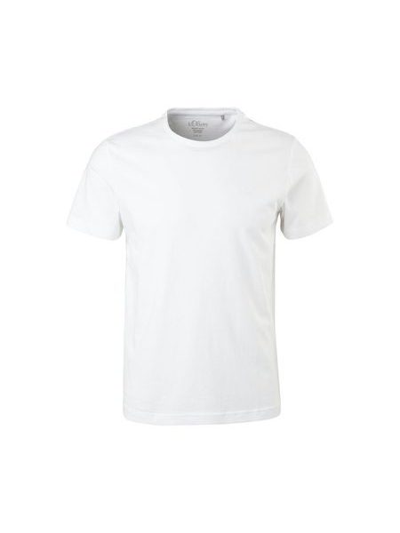 Pánské tričko s krátkým rukávem s.Oliver bílé