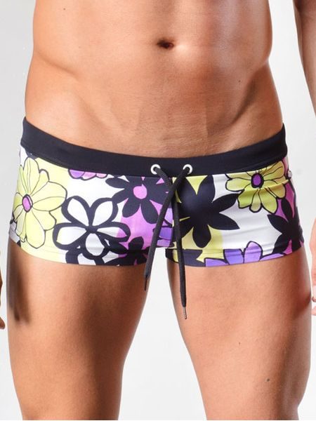 Pánské plavky boxerky GERONIMO 1418 zelené