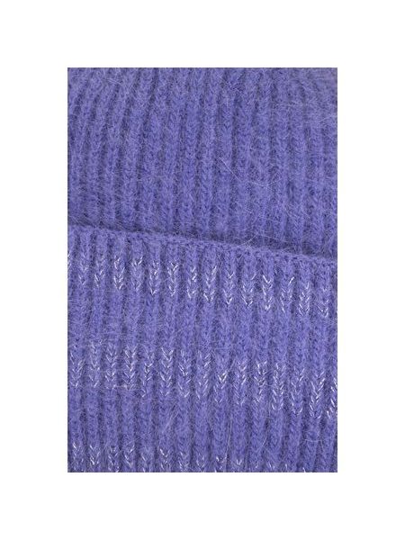 Čepice, nákrčník, palčáky -fialová