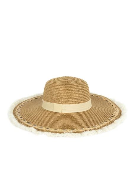 Vzdušný lehký klobouk se stuhou