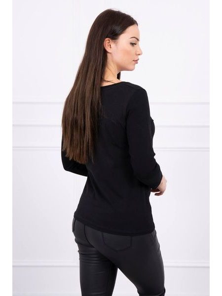 Tričko s nápisem "FOREVER" černá S/M - L/XL