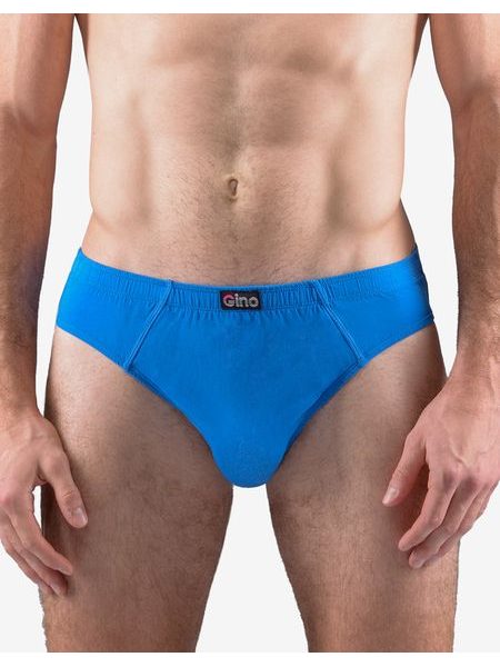 Pánské slipy s úzkým bokem, úzký bok, šité, jednobarevné 70047P - atlantic