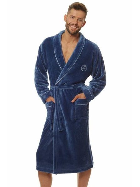 Pánský župan Luca modrý