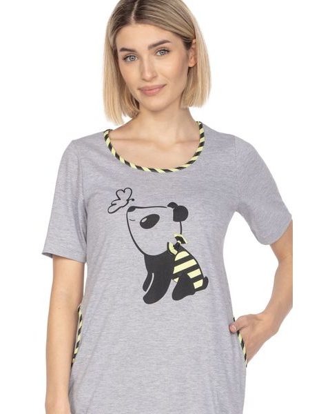 Dámská noční košilka 125 grey