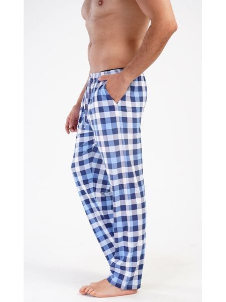 Pánské pyžamové kalhoty Sebastian - modrá