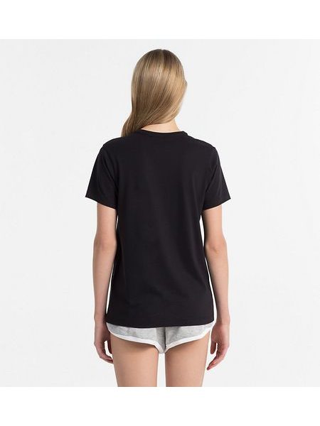 Tričko CALVIN KLEIN Cotton Top QS6105E černé
