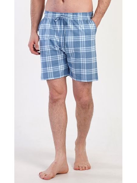 Pánské pyžamové šortky Hugo - modrošedá