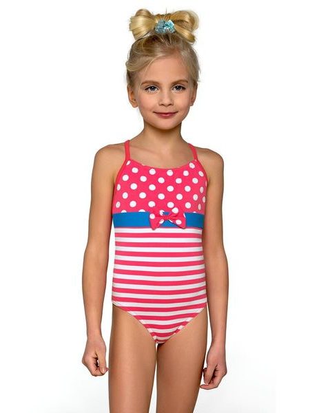 Plavky dívčí jednodílné Barborka