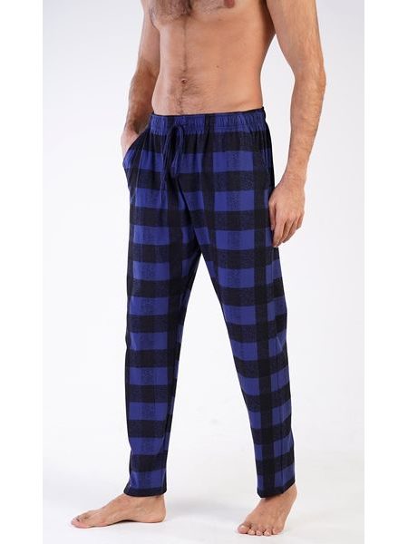 Pánské pyžamové kalhoty Johnny - modrá