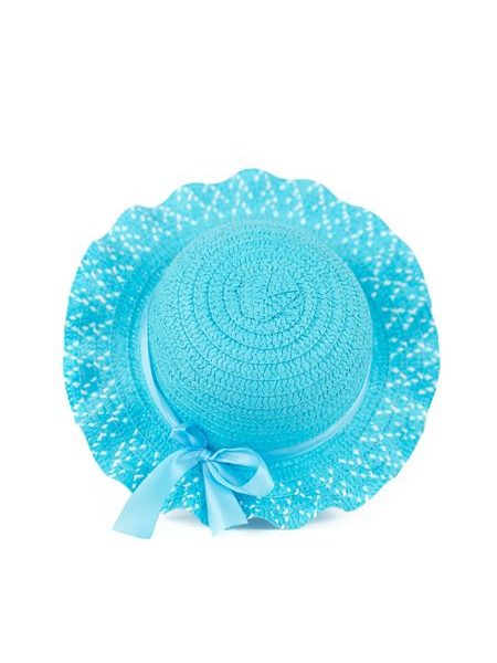 Roztomilý klobouk se stuhou - růžový