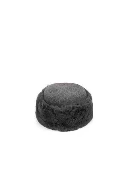 Čepice a límec - šedá