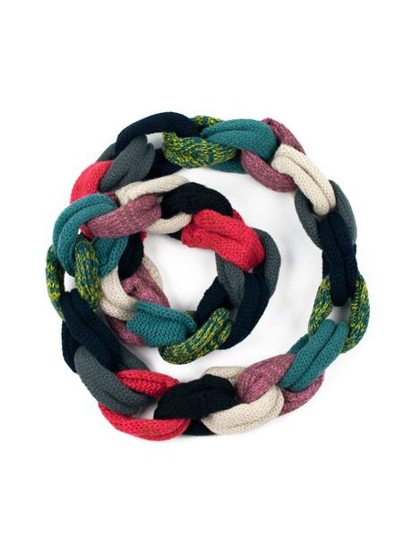 Dámský řetízkový šál - barevný