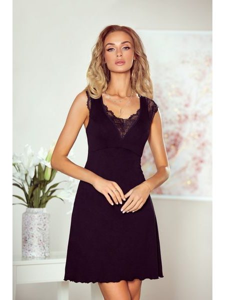 Noční košile Nancy black