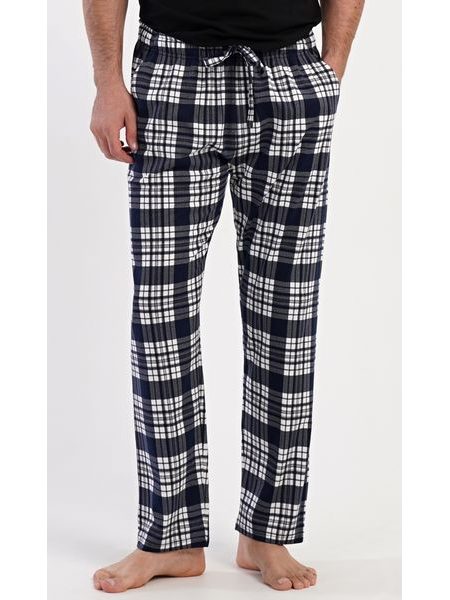 Pánské pyžamové kalhoty Lukáš - tmavě modrá