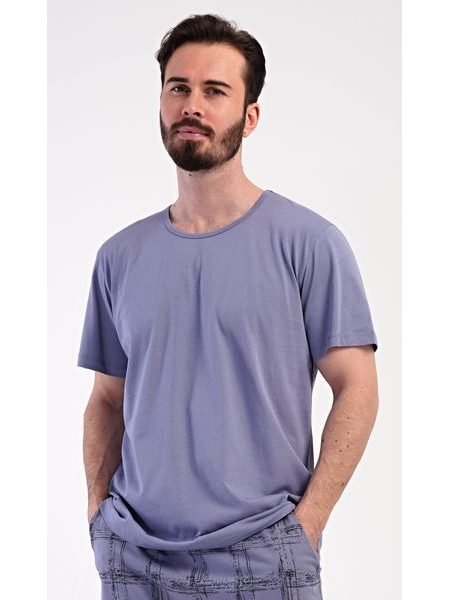 Pánské pyžamo šortky Jakub - tmavě šedá