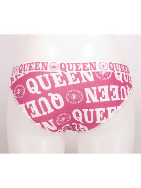 Dámské kalhotky Little queen - tmavě růžová