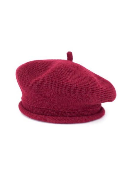Netradiční Baret - vínový