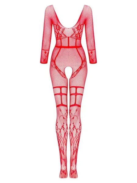 Bodystocking Lorna red