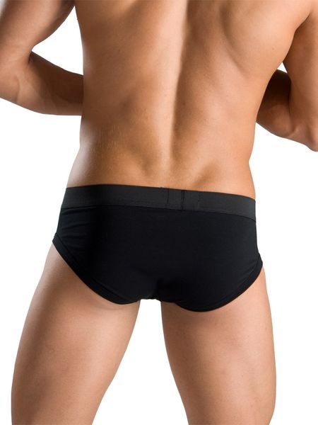 Pánské bavlněné slipy GERONIMO 1051s2 černé