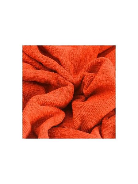 Dámský 3/4 župan s kapucí a dlouhým rukávem BARI Cherry tomato