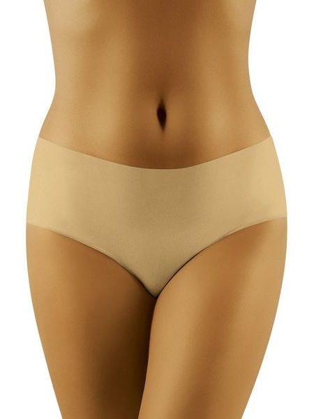 Bezešvé kalhotky WOLBAR Eco-Es béžové